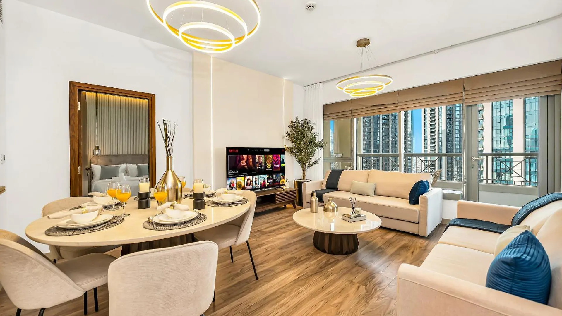3Br With Gaming Lounge, Burj Khalifa, Fountain View Apartment Dubai